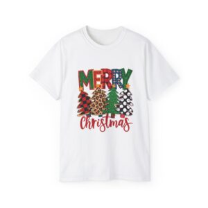 Merry Christmas Unisex Ultra Cotton Tee - Festive Holiday Shirt